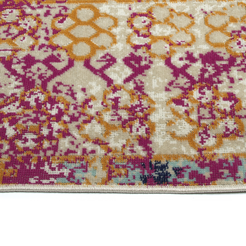 Kids Keoni Pink 4' x 6' Rug - Thumbnail - Image 3