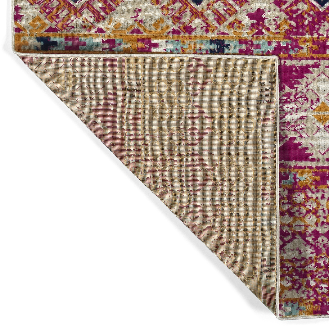 Kids Keoni Pink 4' x 6' Rug - Thumbnail - Image 4