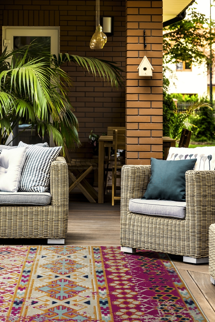 Kids Keoni Pink 4' x 6' Rug - Thumbnail - Image 5