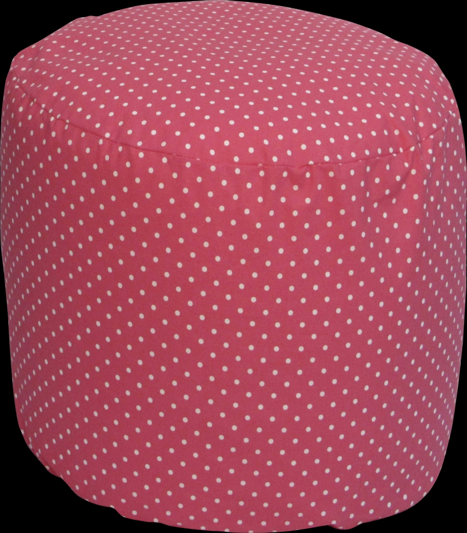 Kids Kikka Pink Small Poufette - Thumbnail - Image 1