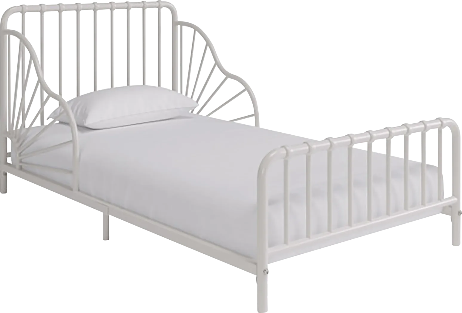 Kids Kodia White Toddler Bed - Thumbnail - Image 1