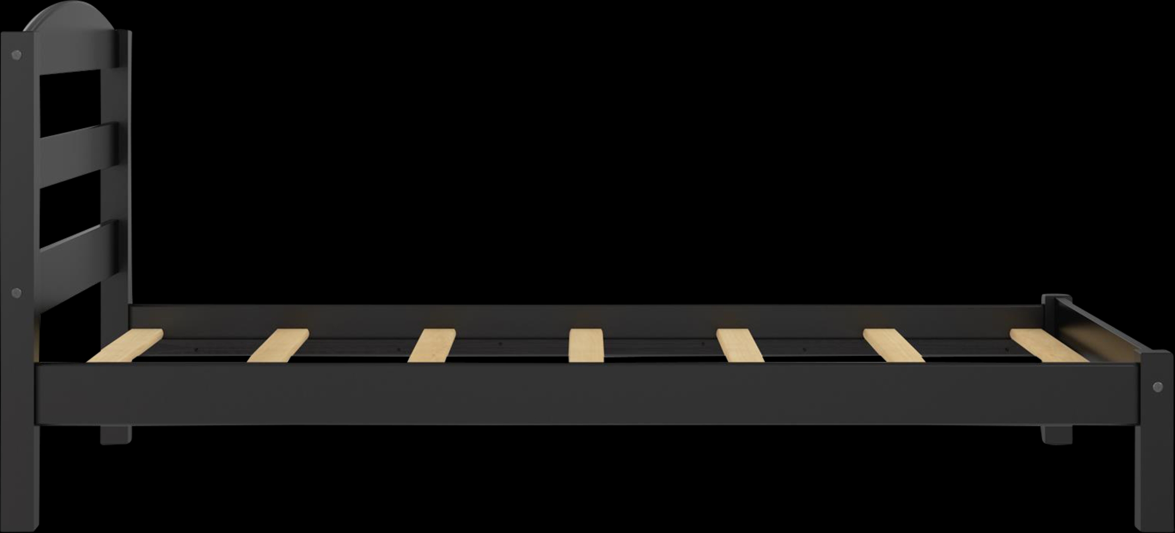 Kids Krevan Black Twin Bed - Thumbnail - Image 7