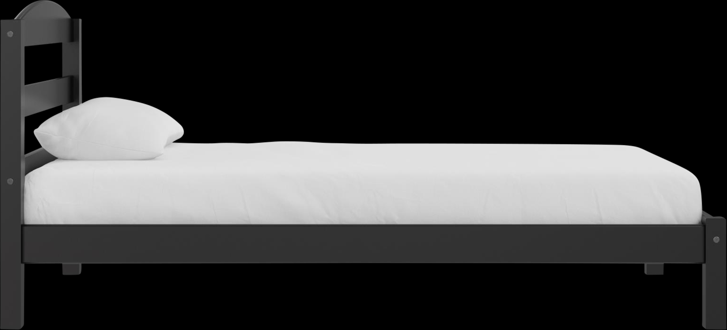 Kids Krevan Black Twin Bed - Thumbnail - Image 8