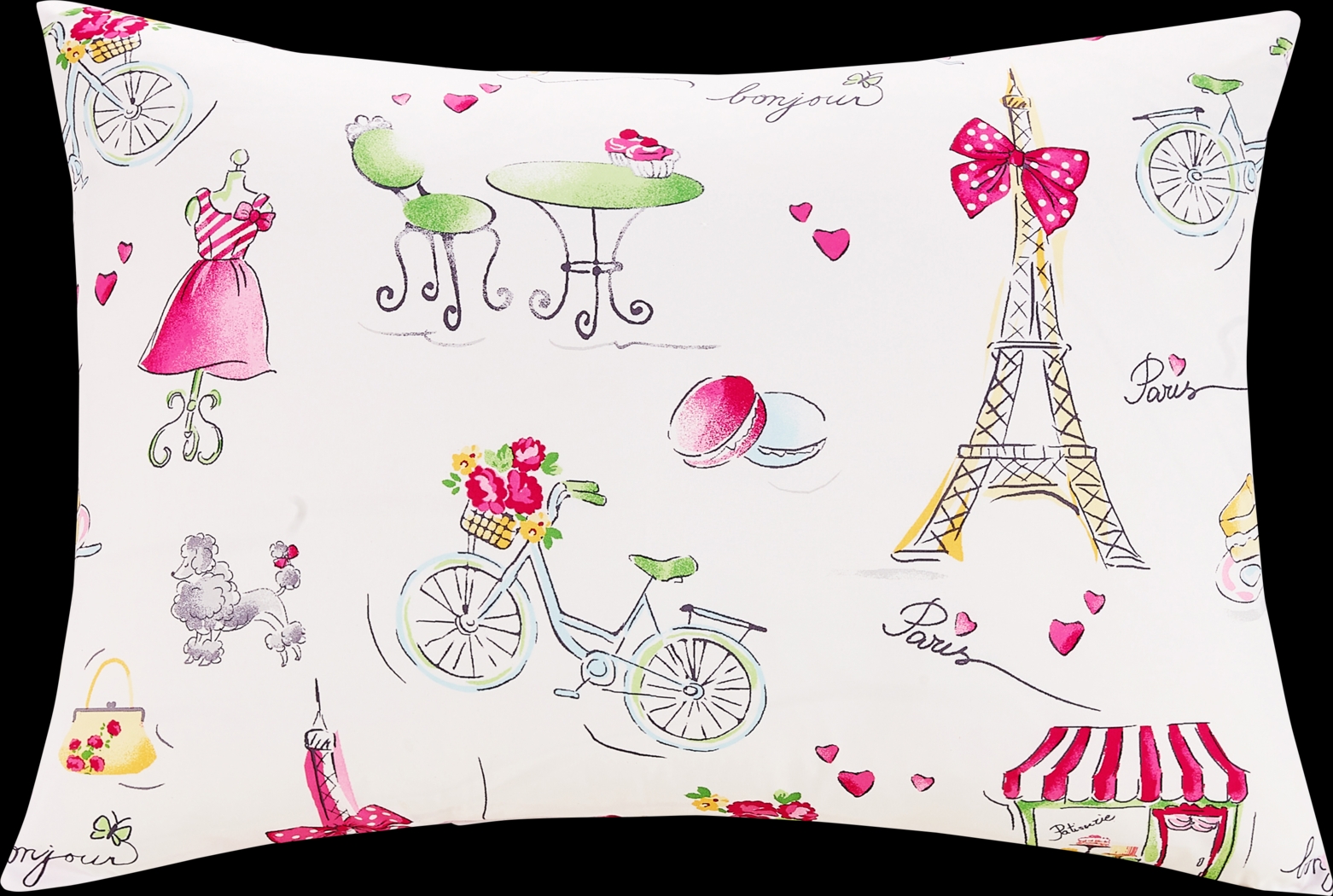 Kids La Parie Pink 2 Pc Twin Comforter Set - Thumbnail - Image 3