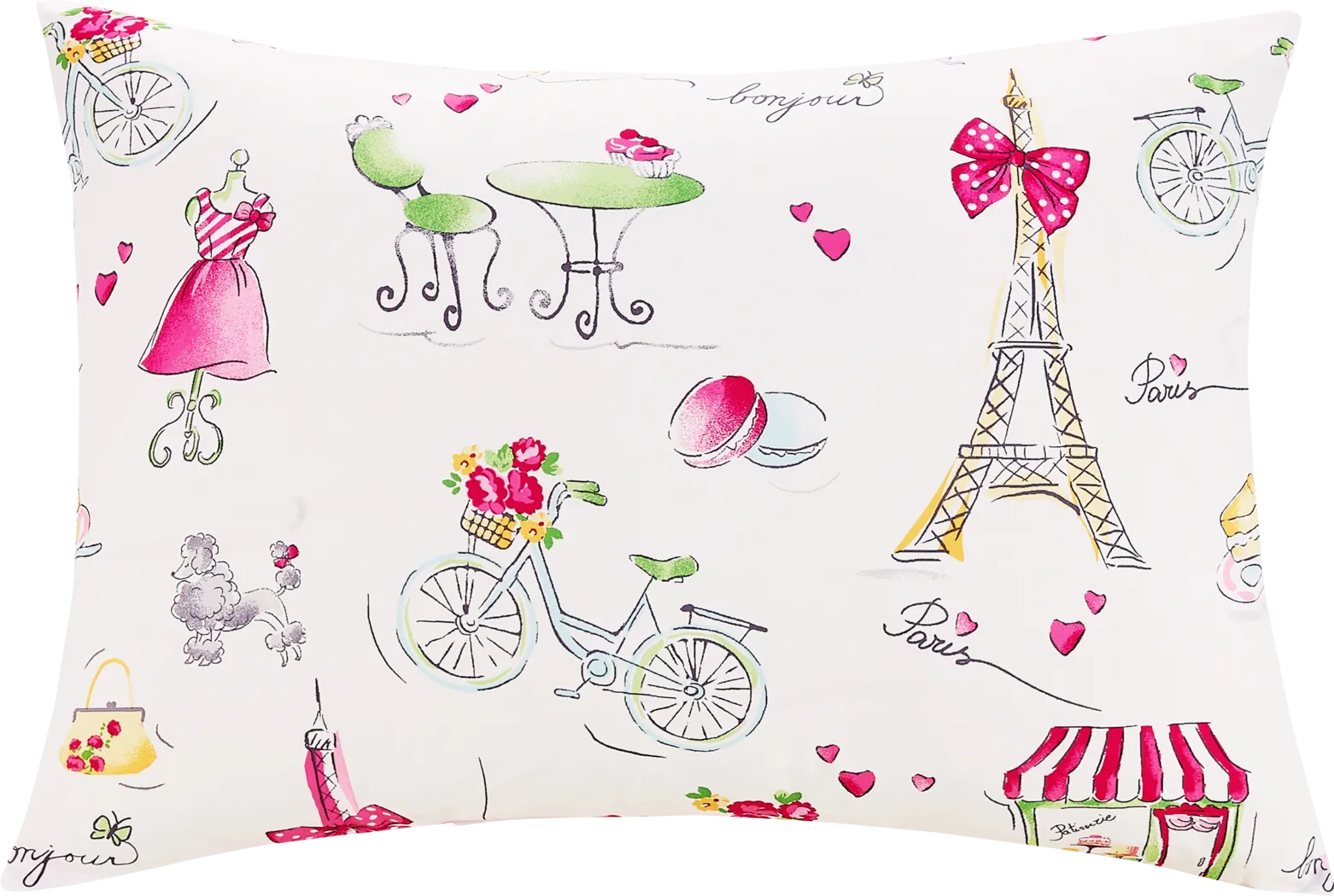 Kids La Parie Pink 3 Pc Full/Queen Comforter Set - Thumbnail - Image 3