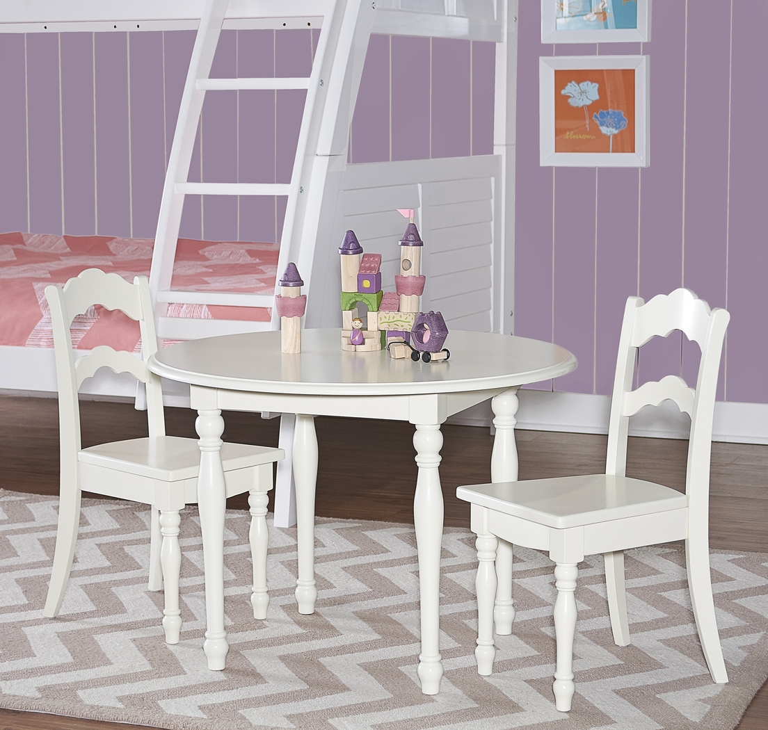 Kids Ladly Beige 3 Pc Table Set - Thumbnail - Image 2