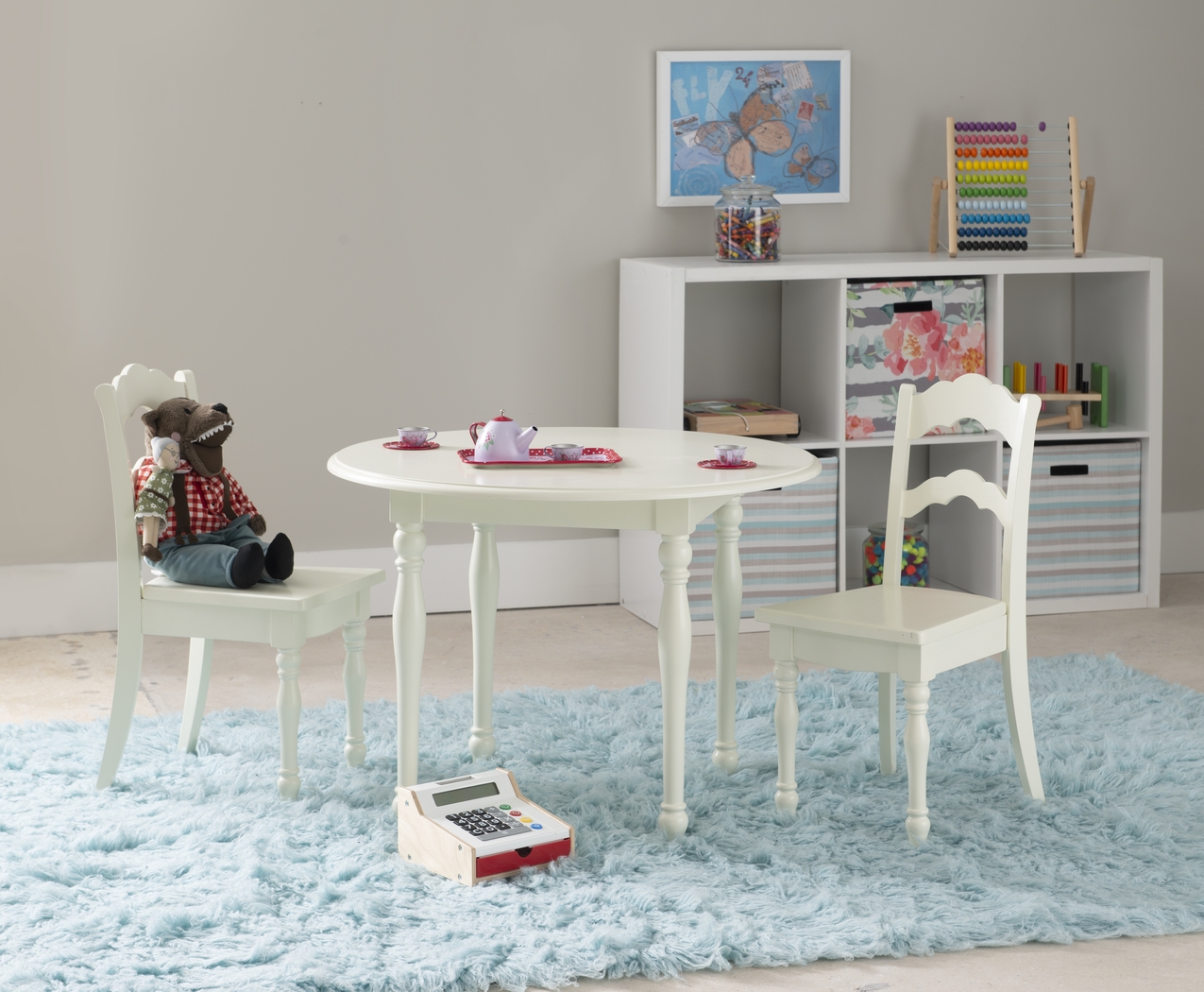 Kids Ladly Beige Table Set - Thumbnail - Image 2