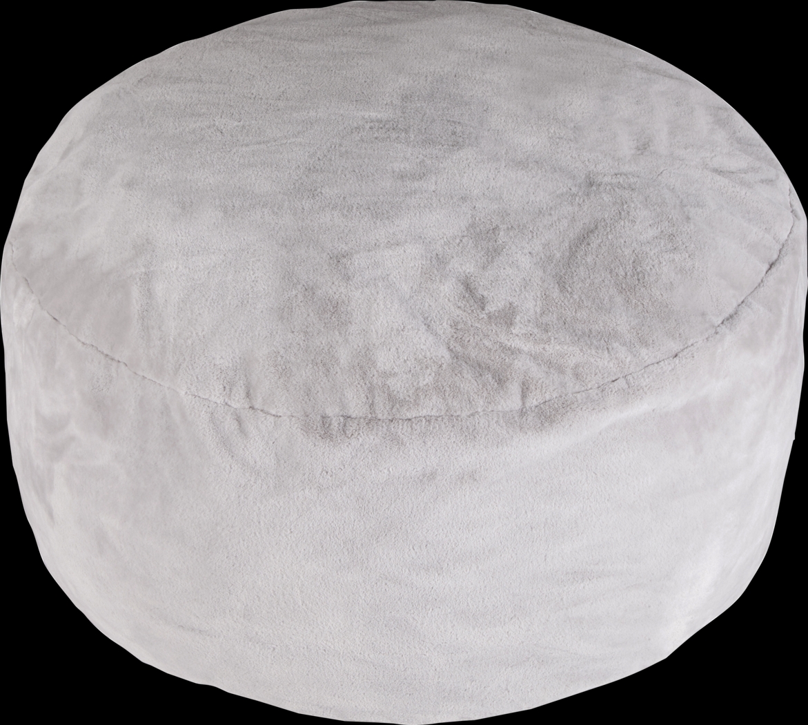 Kids Lainey Gray Bean Bag Chair - Thumbnail - Image 2