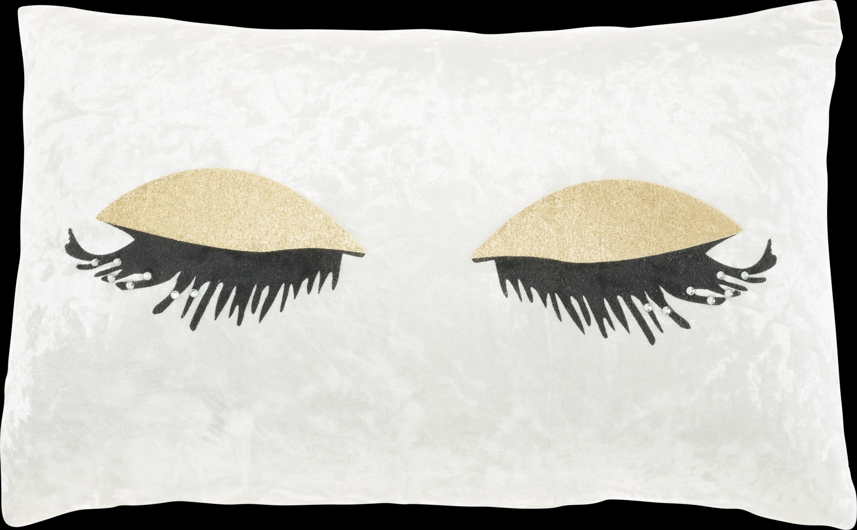 Kids Lash Park Gold Throw Pillow - Thumbnail - Image 1