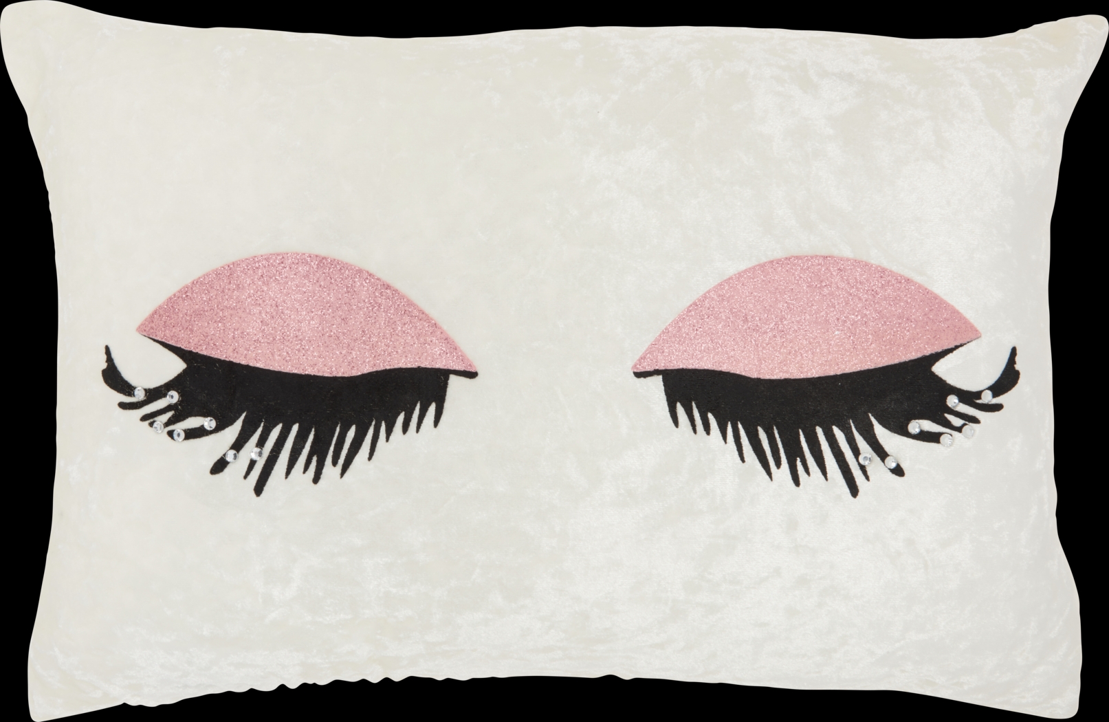 Kids Lash Park Rose Gold Throw Pillow - Thumbnail - Image 1