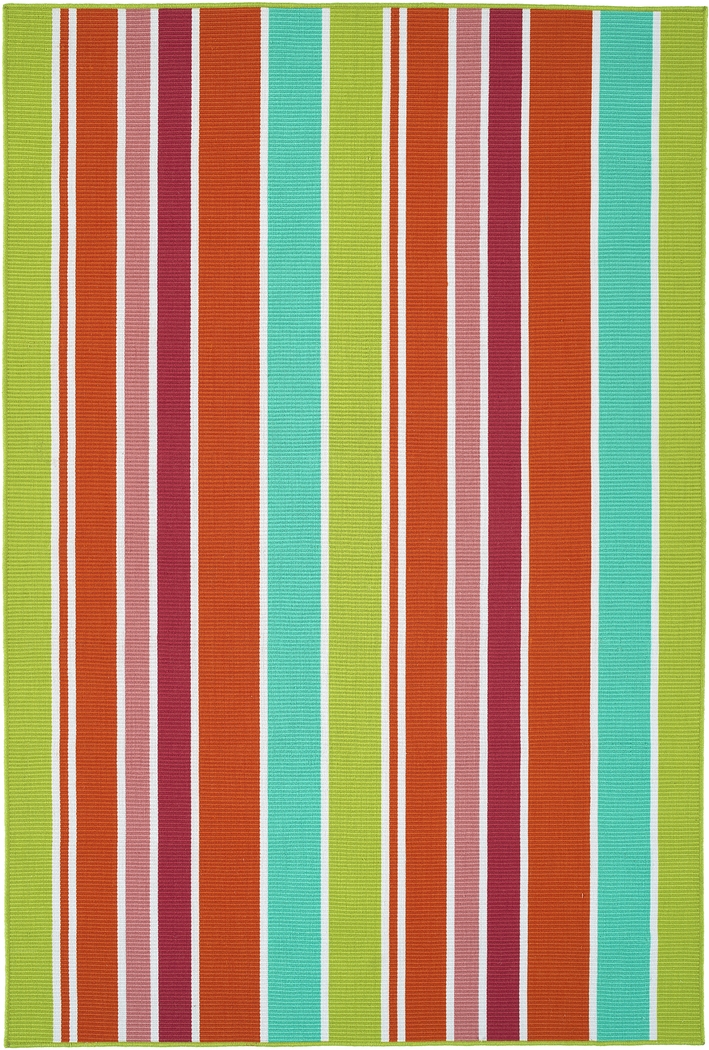 Kids Lathan Green 4' x 6' Rug - Thumbnail - Image 1