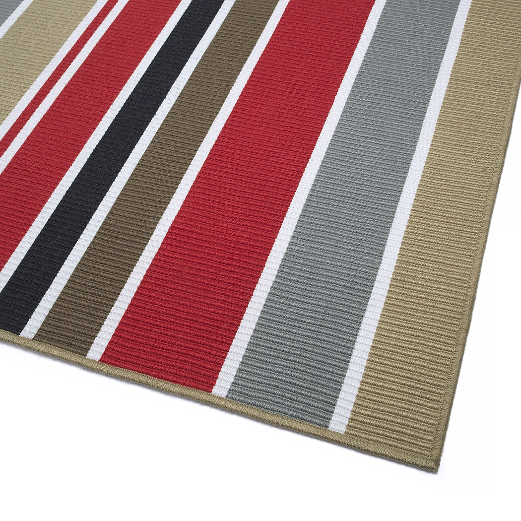 Kids Lathan Red 4' x 6' Rug - Thumbnail - Image 2