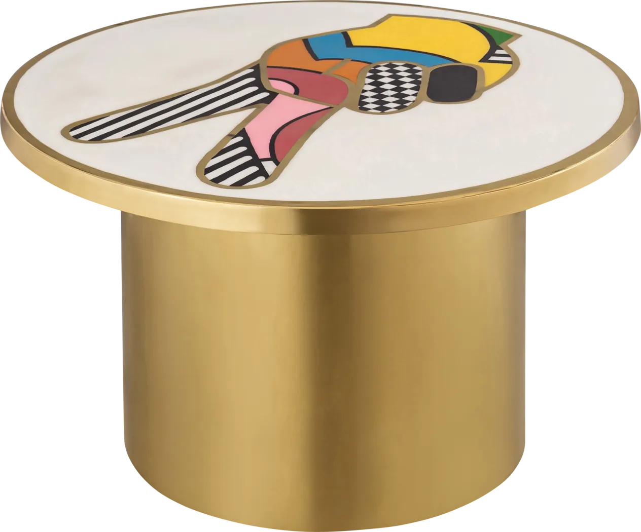 Kids Latoure Gold Cocktail Table - Thumbnail - Image 5