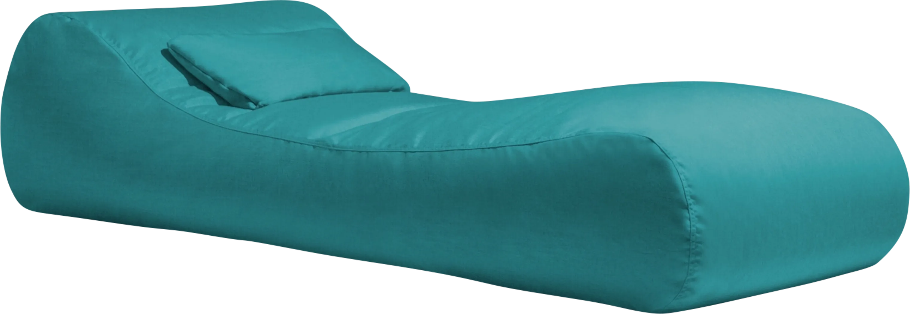 Kids Lax Time Aqua Indoor/Outdoor Bean Bag - Thumbnail - Image 1