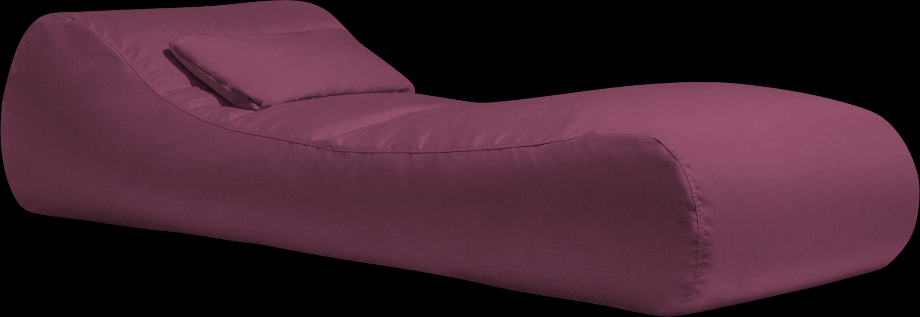 Kids Lax Time Purple Indoor/Outdoor Bean Bag - Thumbnail - Image 1