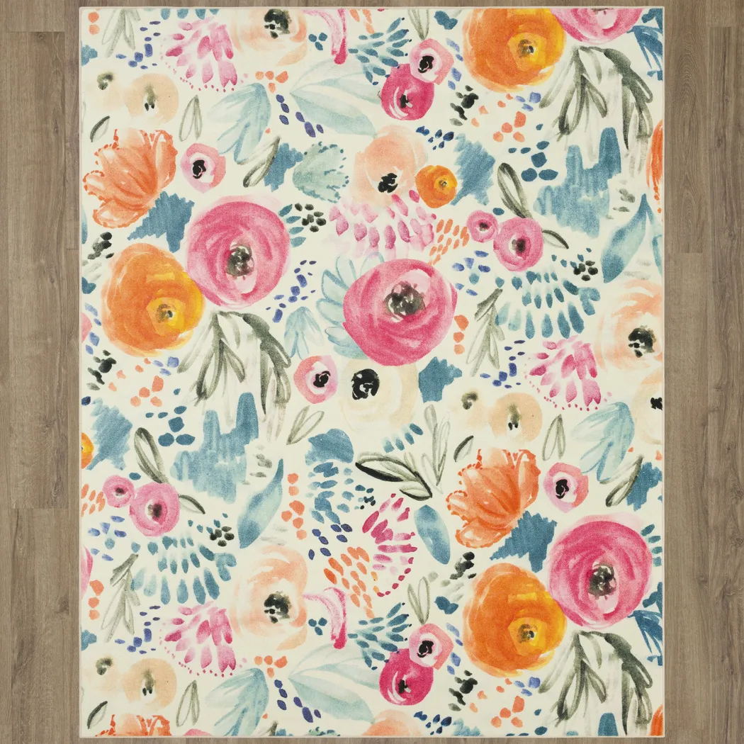 Kids Lemonfall Multi 8' x 10' Rug - Thumbnail - Image 3
