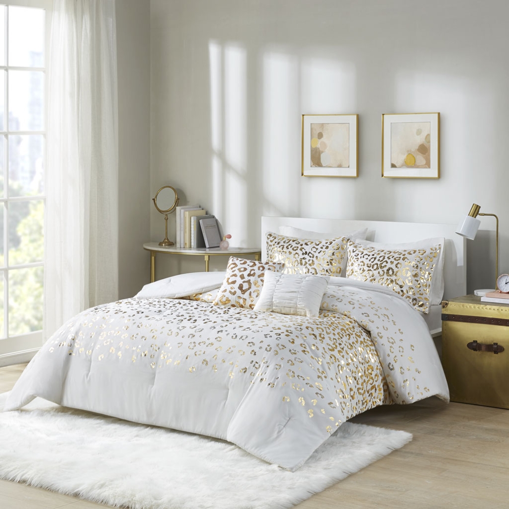 Kids Leopard Chic Ivory Twin XL Comforter Set - Thumbnail - Image 11