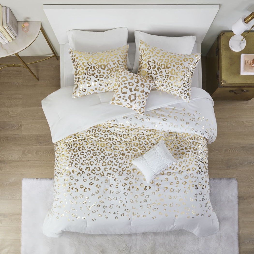 Kids Leopard Chic Ivory Twin XL Comforter Set - Thumbnail - Image 9