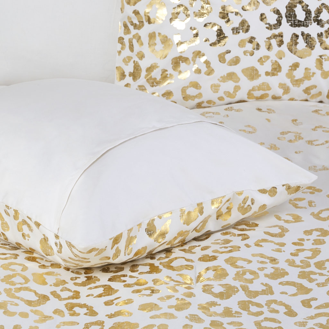 Kids Leopard Chic Ivory Full/Queen Comforter Set - Thumbnail - Image 2