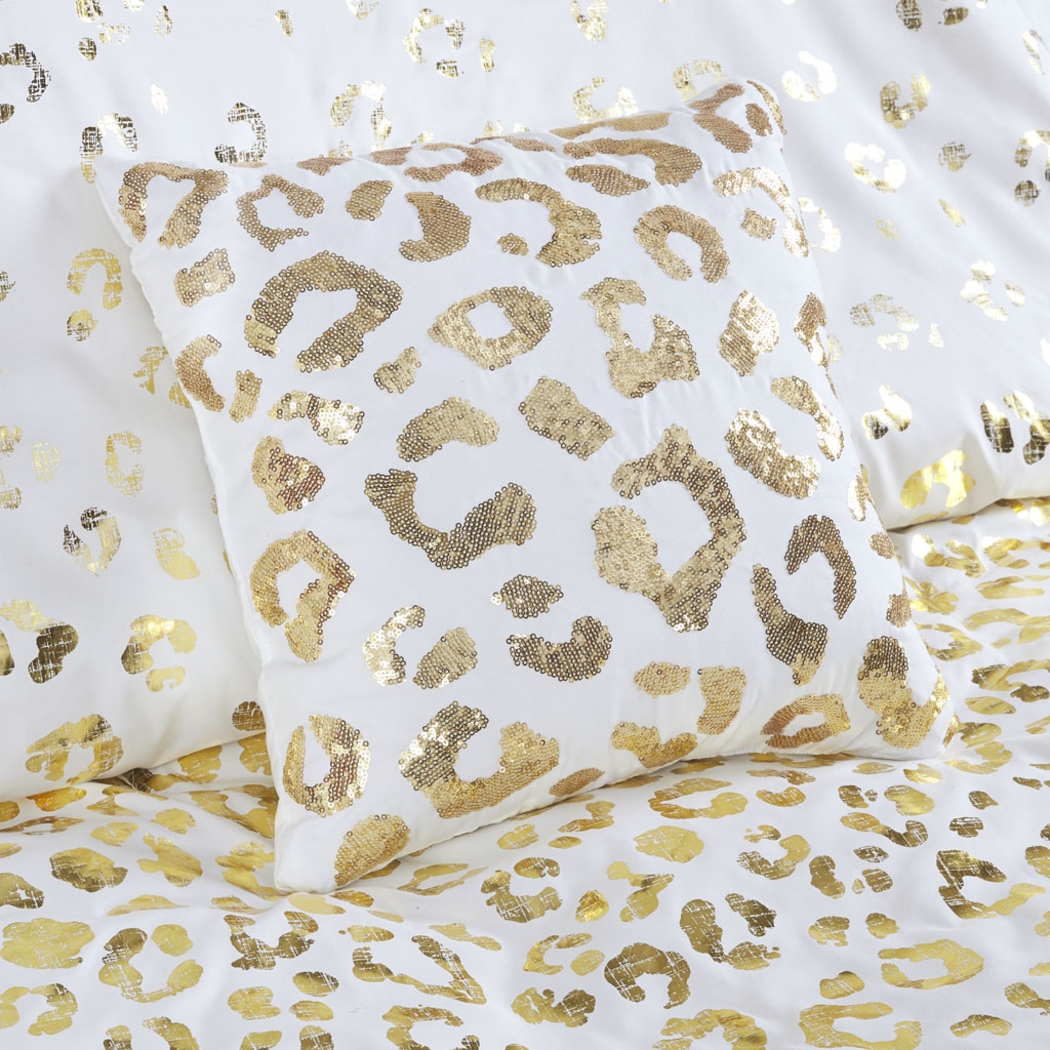 Kids Leopard Chic Ivory Full/Queen Comforter Set - Thumbnail - Image 6