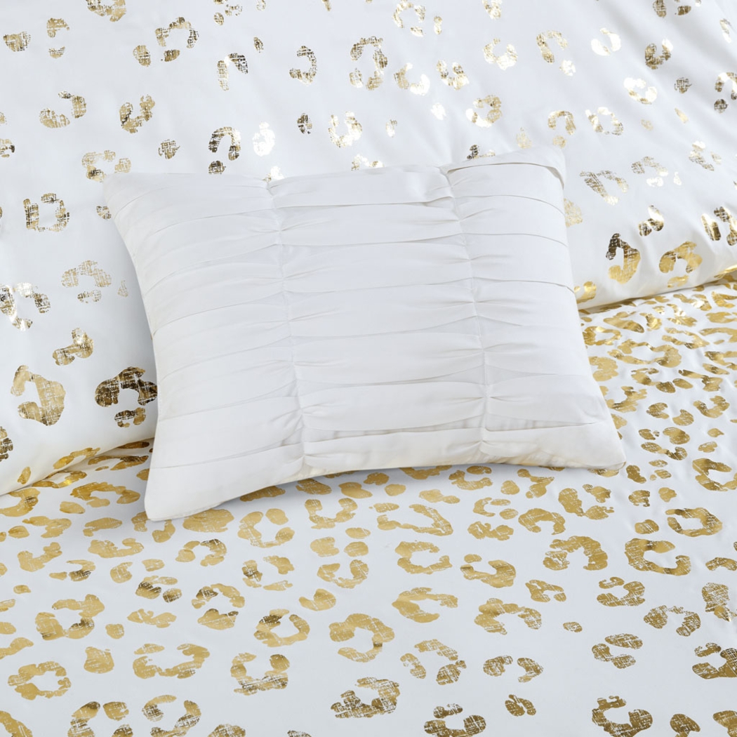 Kids Leopard Chic Ivory Full/Queen Comforter Set - Thumbnail - Image 7
