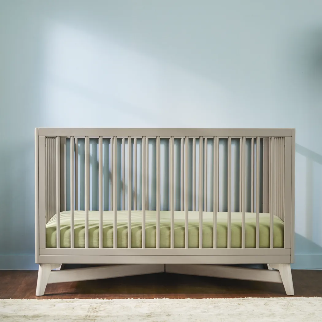 Kids Levia Taupe/Washed Convertible Crib - Thumbnail - Image 2
