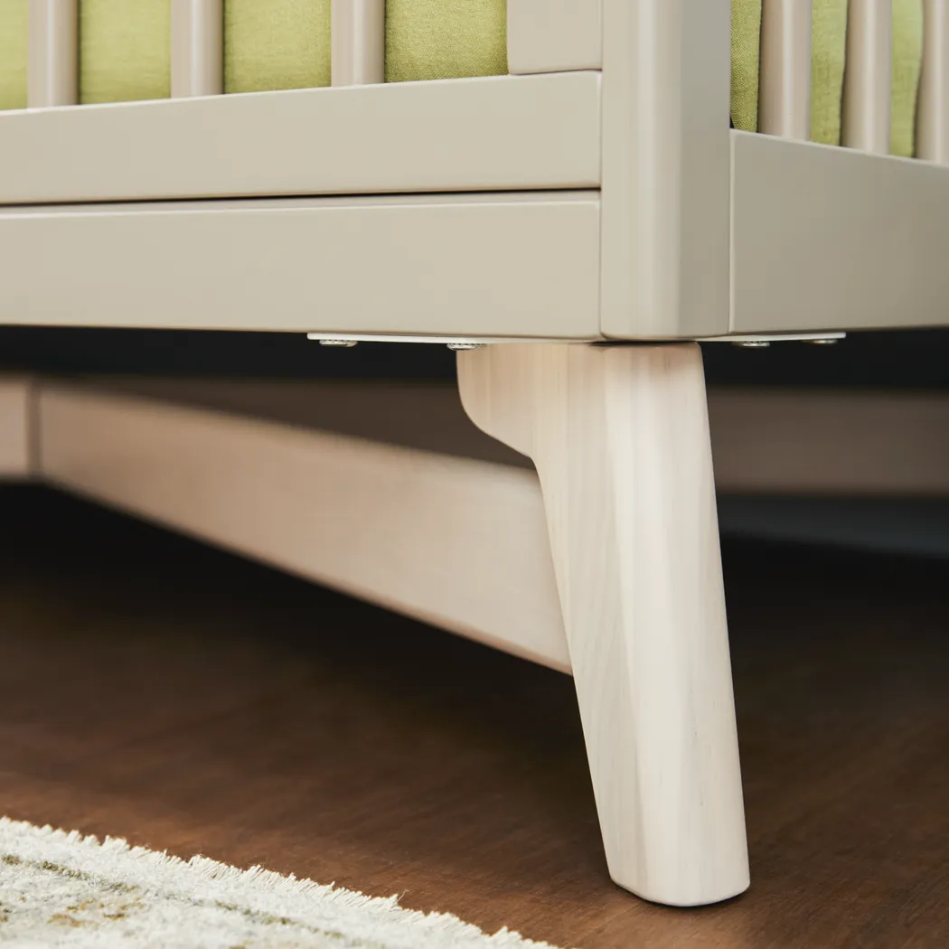 Kids Levia Taupe/Washed Convertible Crib - Thumbnail - Image 6