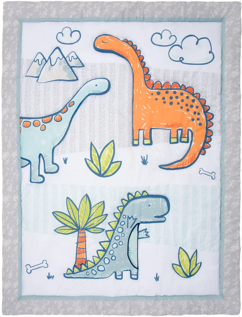 Kids Leyre Gray 4 Pc Baby Bedding Set - Thumbnail - Image 5