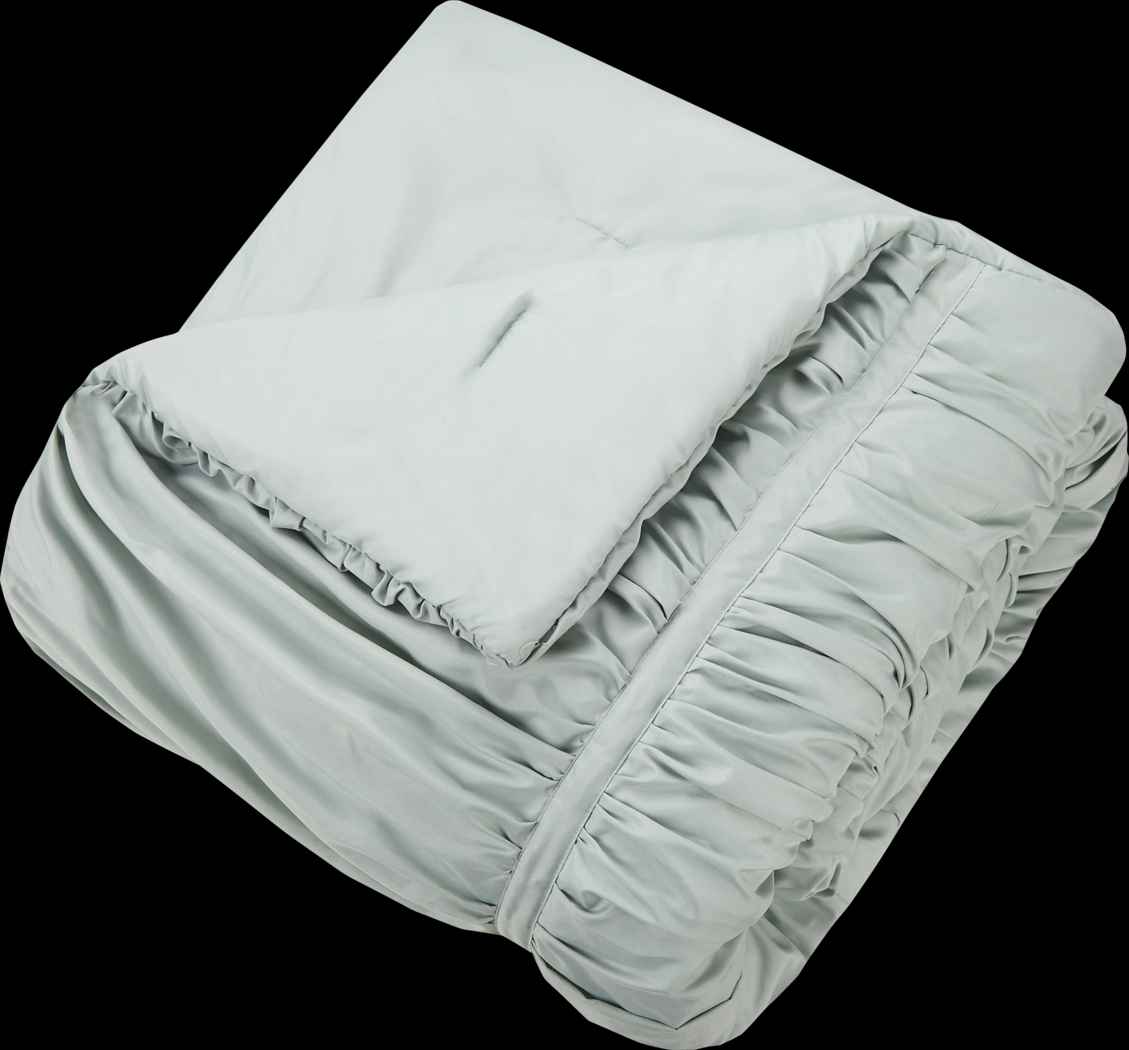 Kids Liesle Light Blue 3 Pc Full/Queen Comforter Set - Thumbnail - Image 5