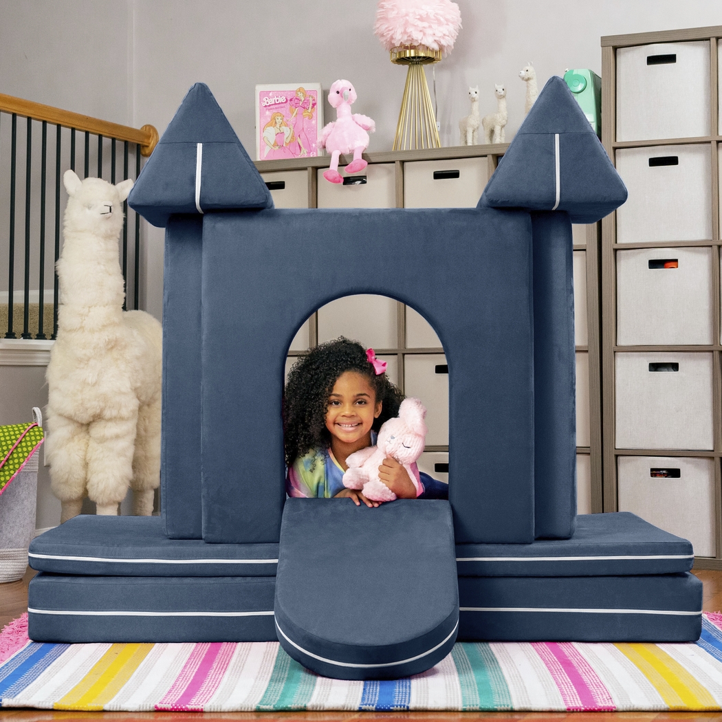 Kids Liezel Navy Castle Gate Playset - Thumbnail - Image 2