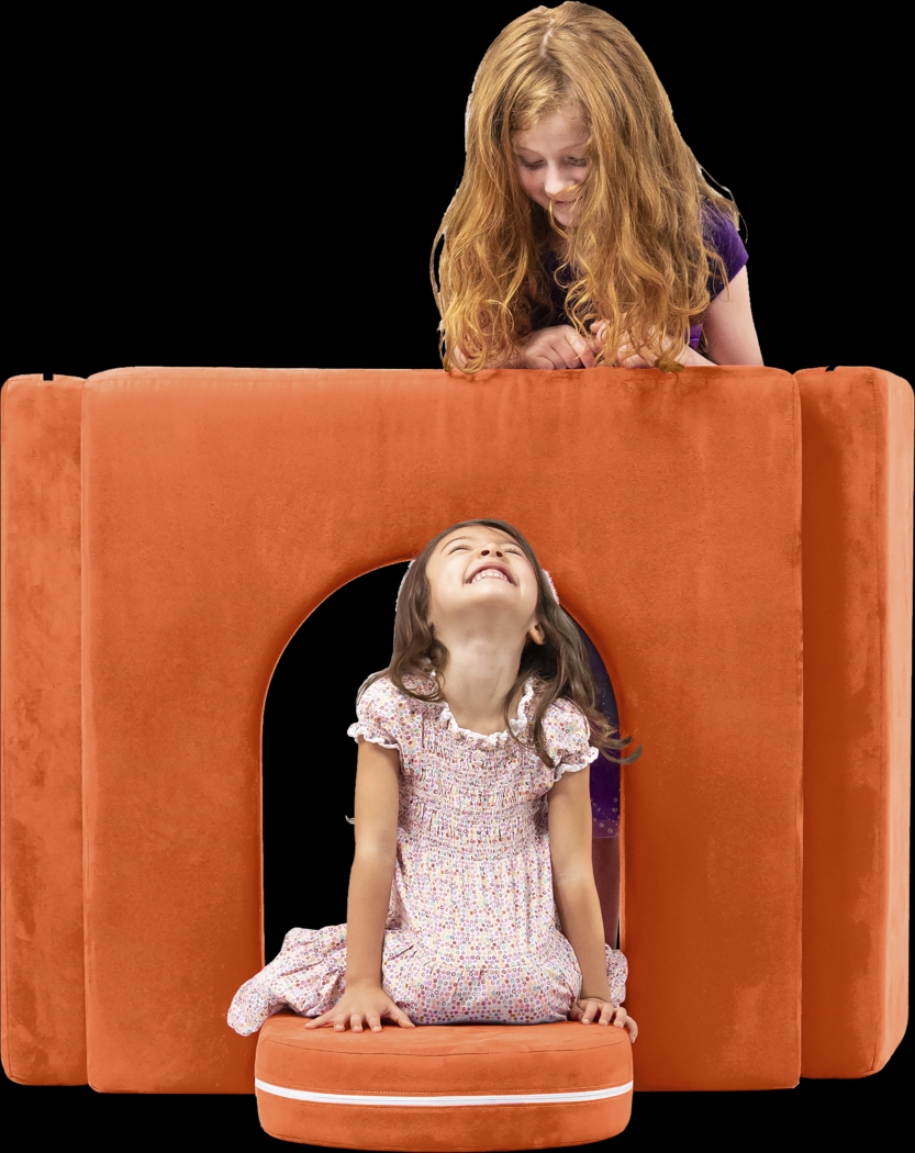 Kids Liezel Orange Castle Gate Playset - Thumbnail - Image 3