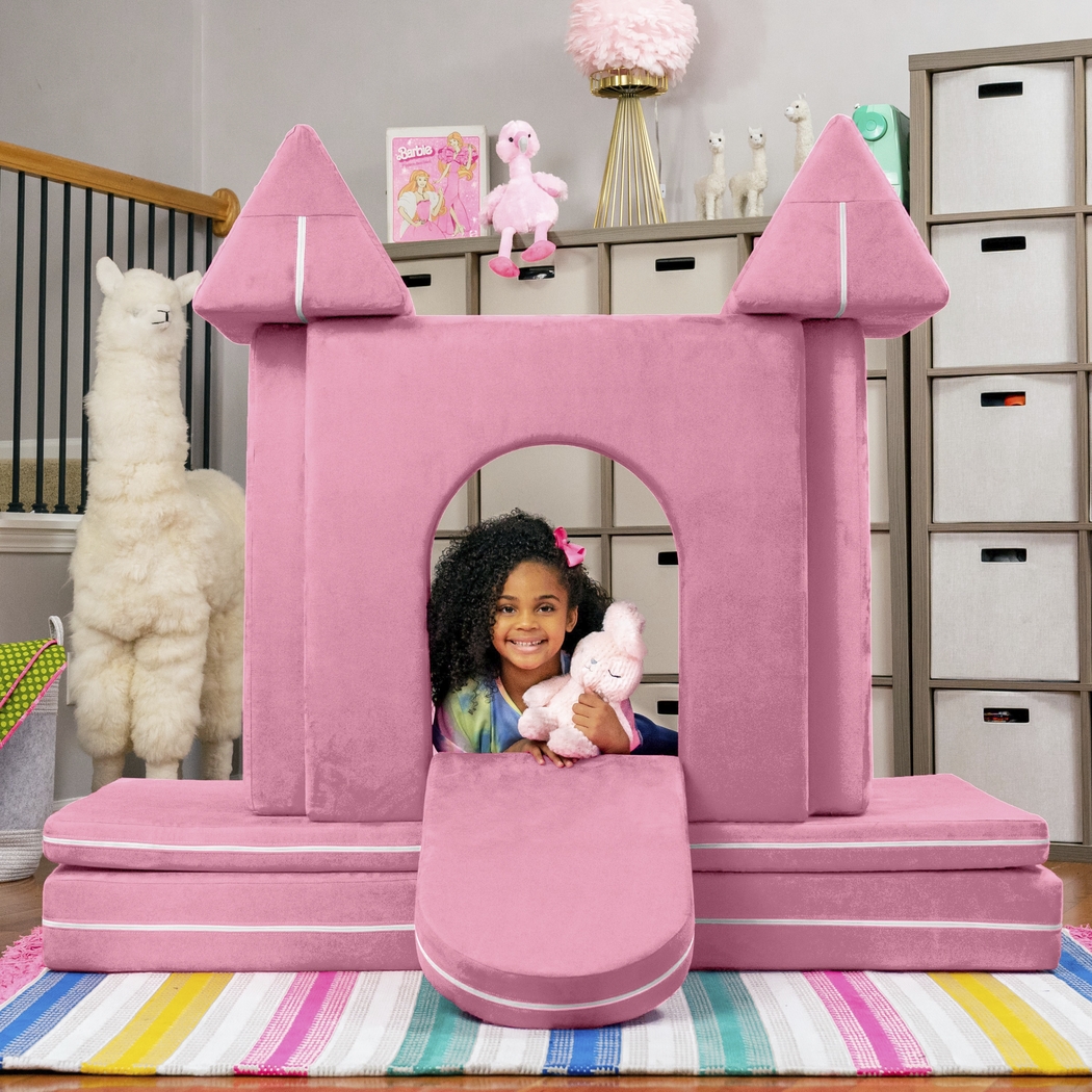 Kids Liezel Pink Castle Gate Playset - Thumbnail - Image 2
