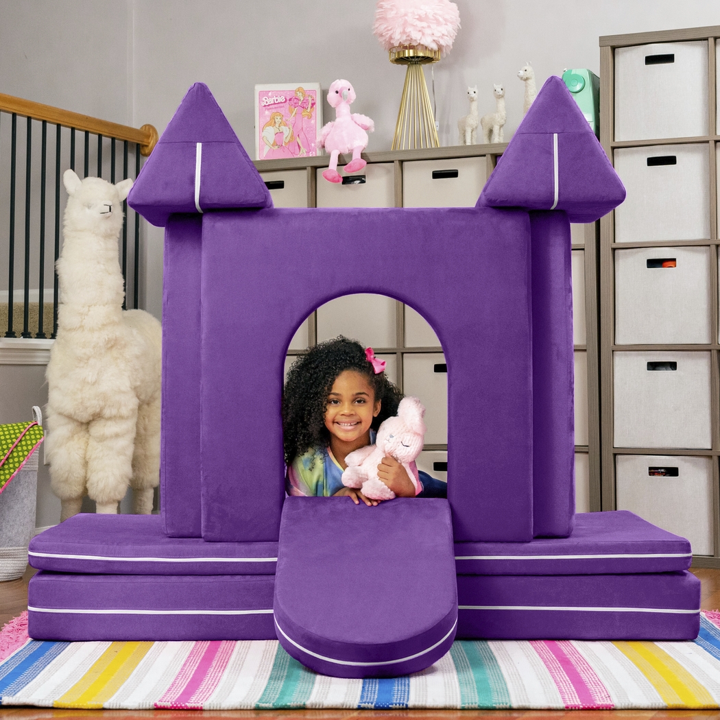 Kids Liezel Purple Castle Gate Playset - Thumbnail - Image 2