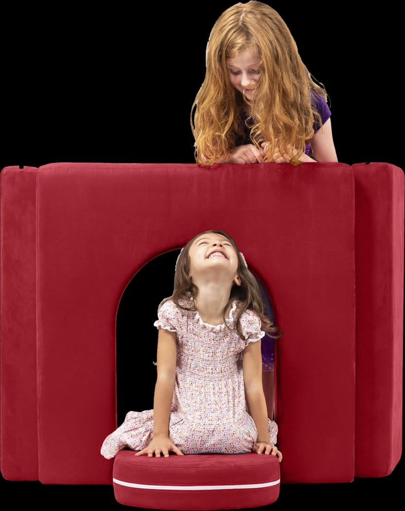Kids Liezel Red Castle Gate Playset - Thumbnail - Image 3