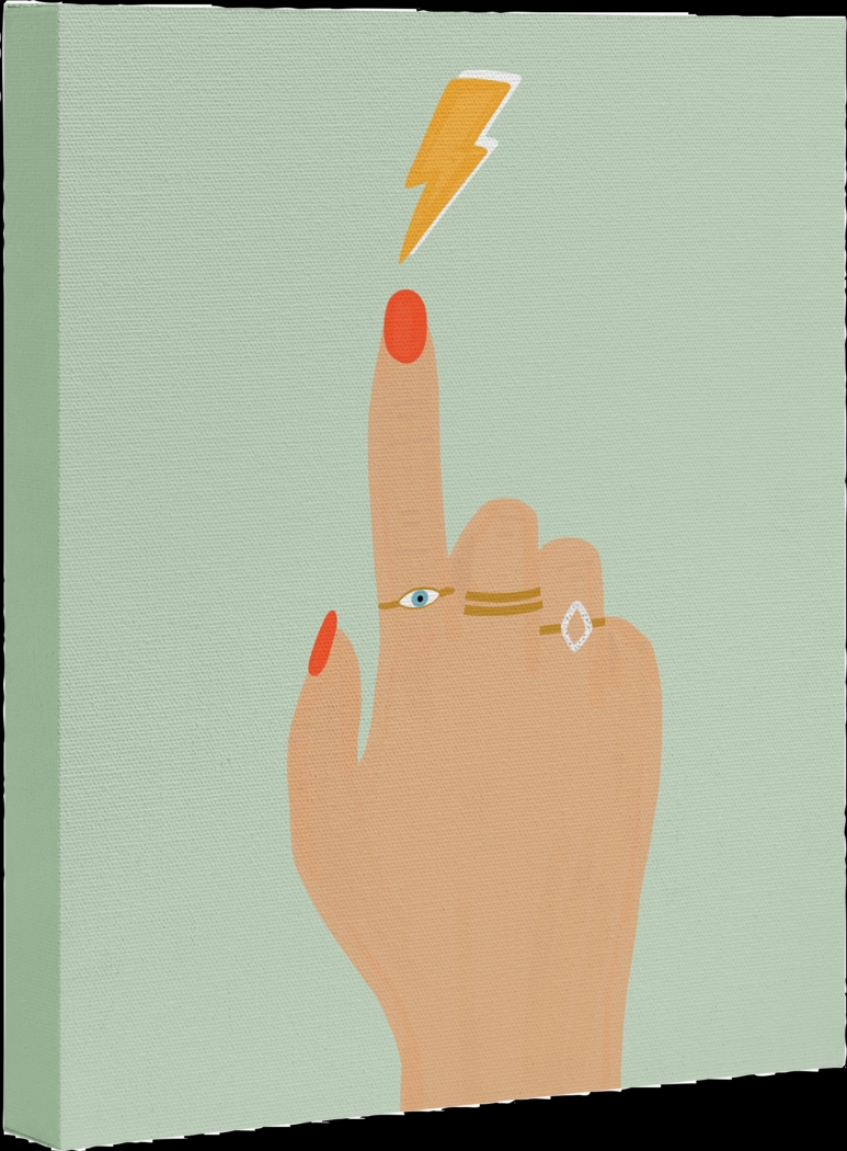 Kids Lightning Touch II Green Artwork - Thumbnail - Image 1