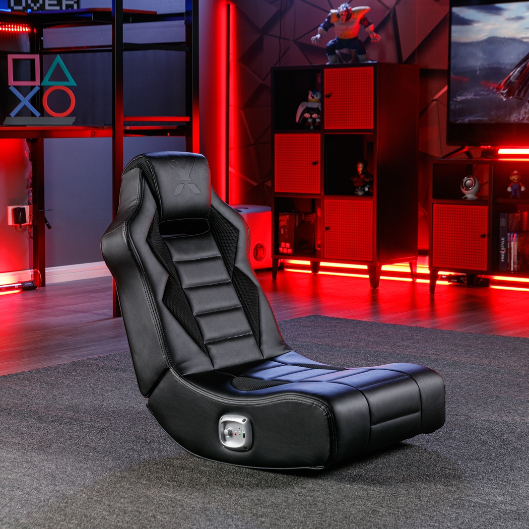 Kids Ligita Black Gaming Rocker - Thumbnail - Image 2