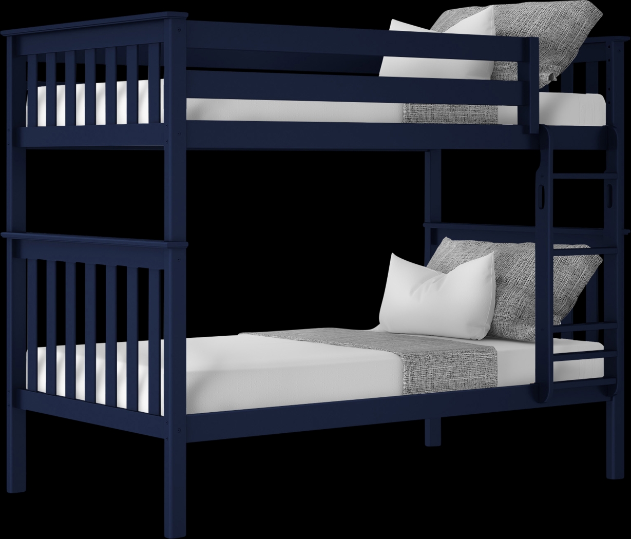 Kids Lilose I Blue Twin/Twin Bunk Bed - Thumbnail - Image 3