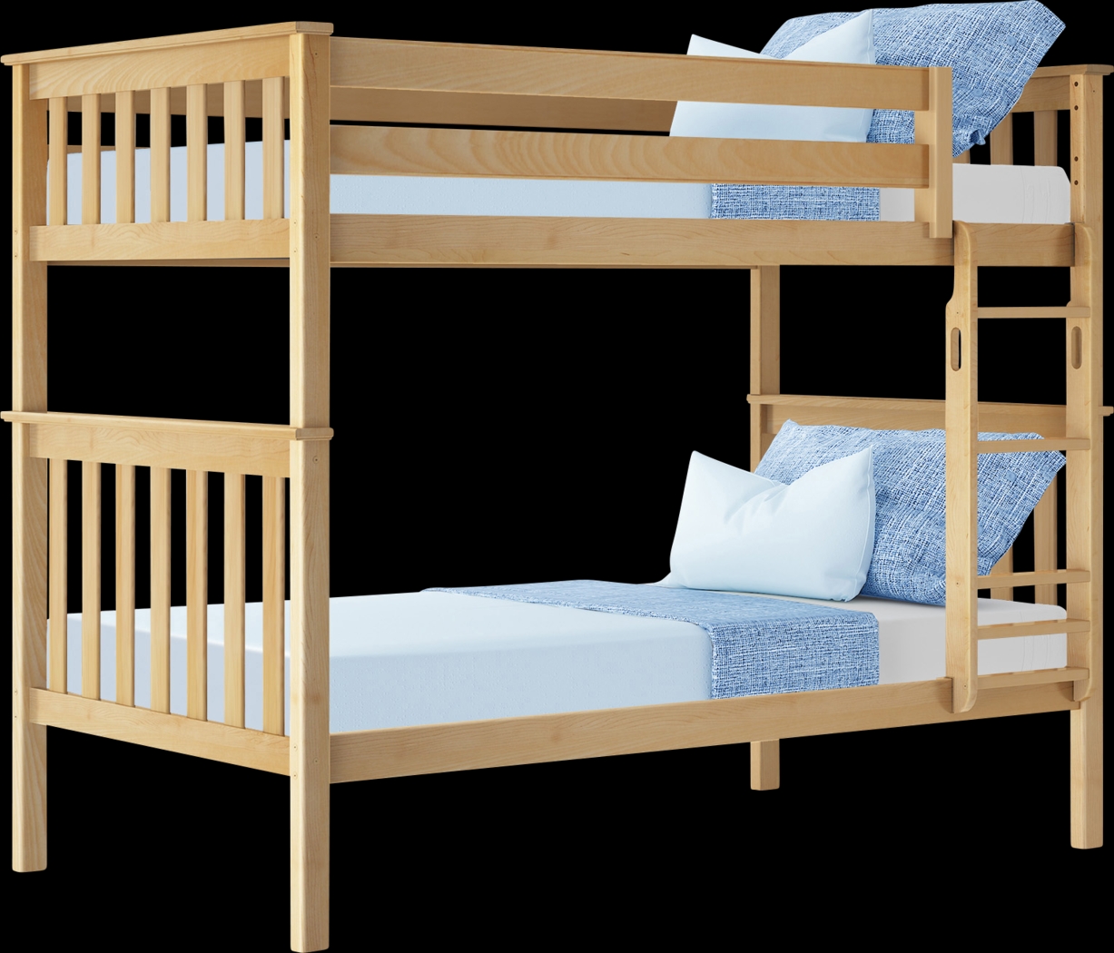 Kids Lilose I Natural Twin/Twin Bunk Bed - Thumbnail - Image 3