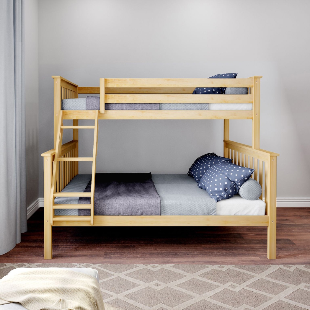 Kids Lilose II Natural Twin/Full Bunk Bed - Thumbnail - Image 2