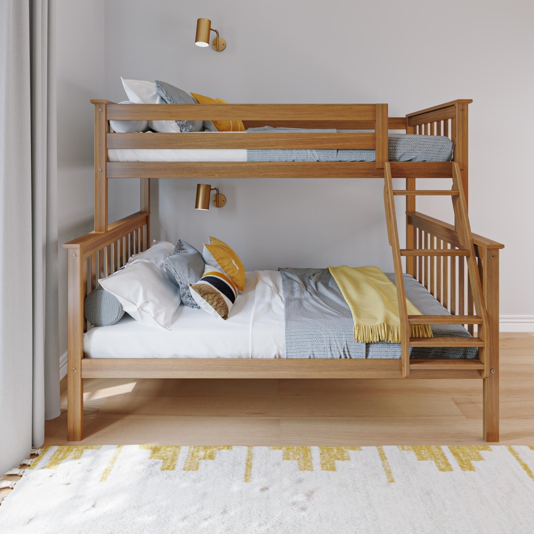 Kids Lilose II Pecan Twin/Full Bunk Bed - Thumbnail - Image 3