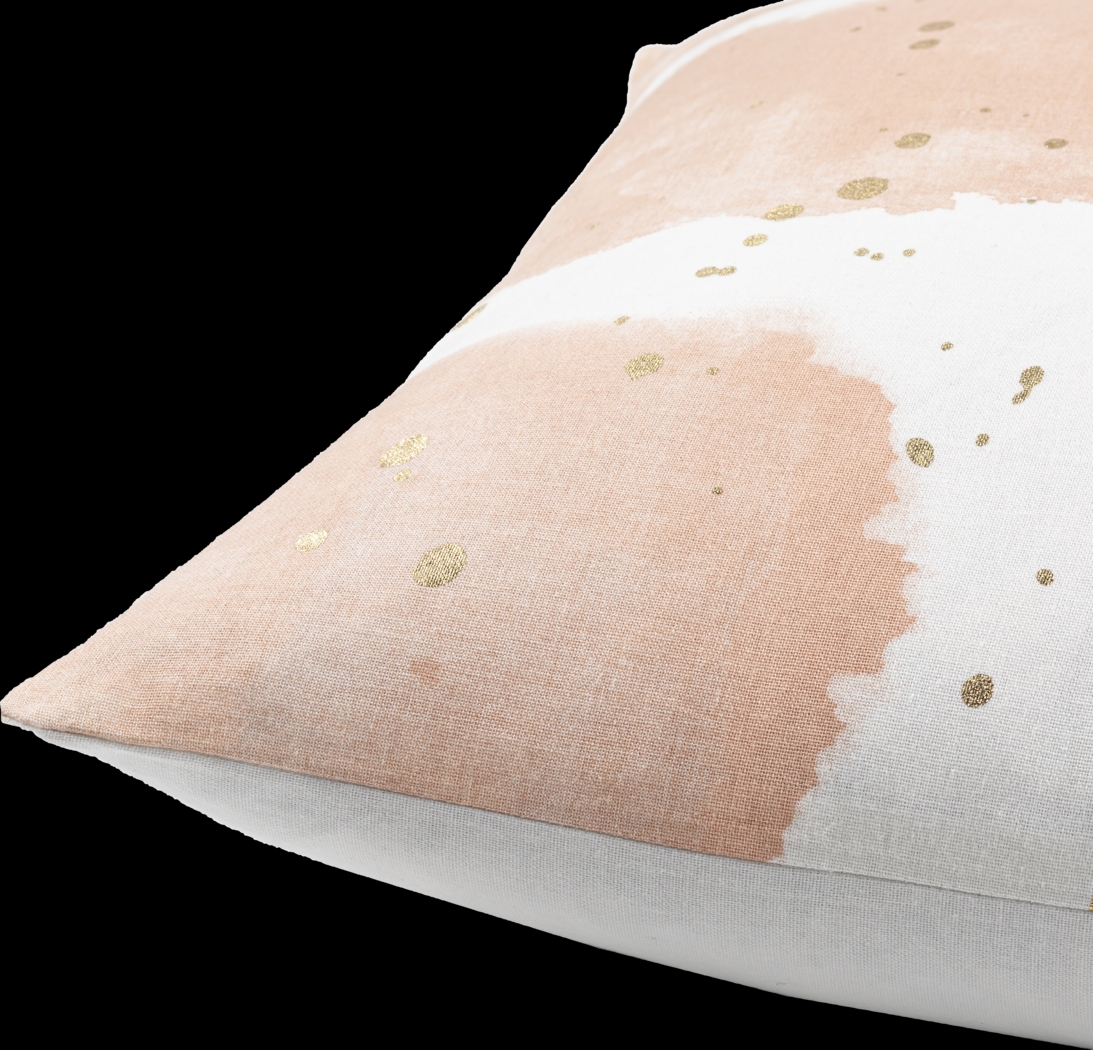 Kids Lilygold Peach Accent Pillow - Thumbnail - Image 2