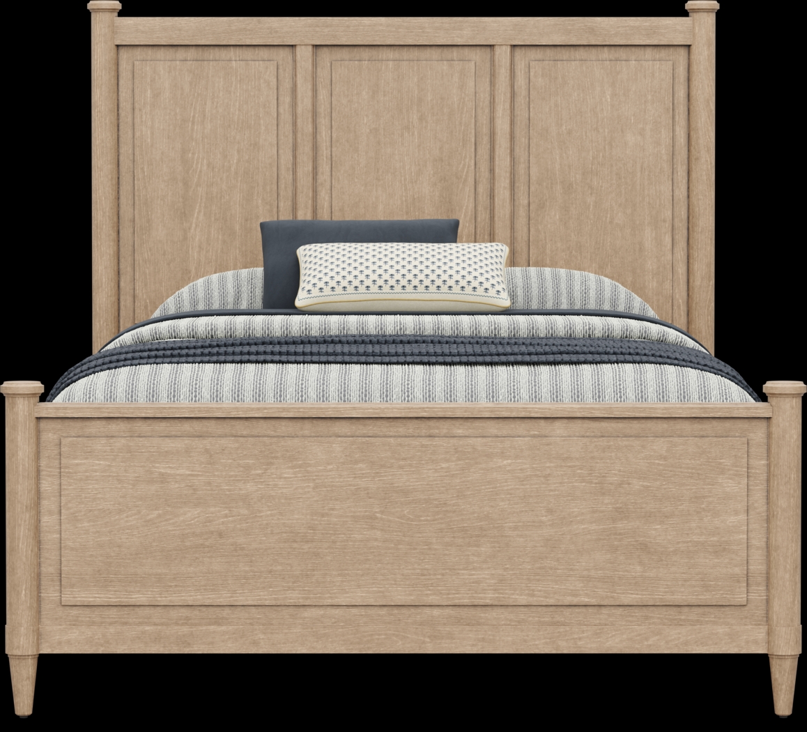 Kids Lindbrook Sand Full Panel Bed - Thumbnail - Image 3