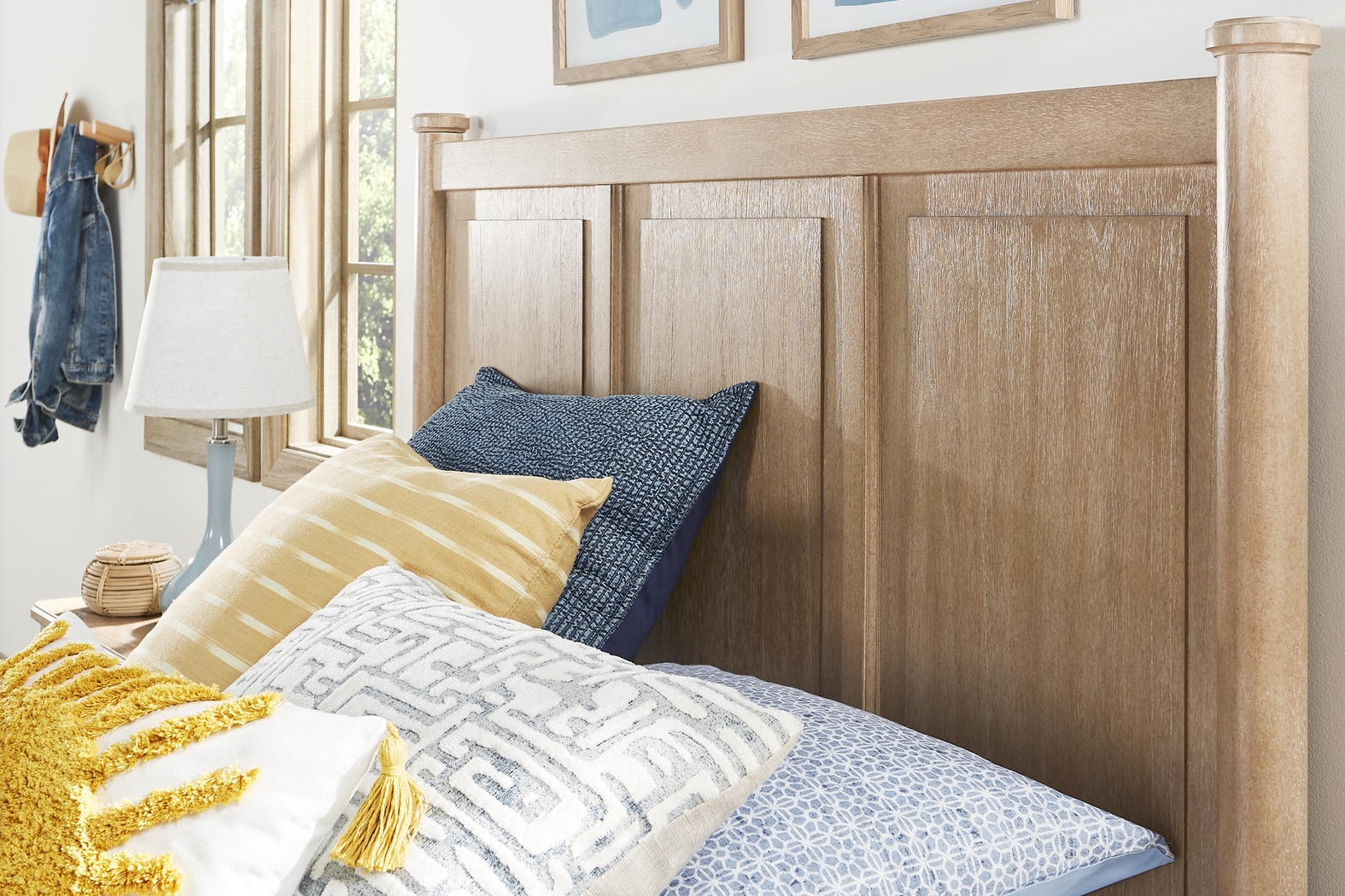 Kids Lindbrook Sand Full Panel Bed - Thumbnail - Image 4