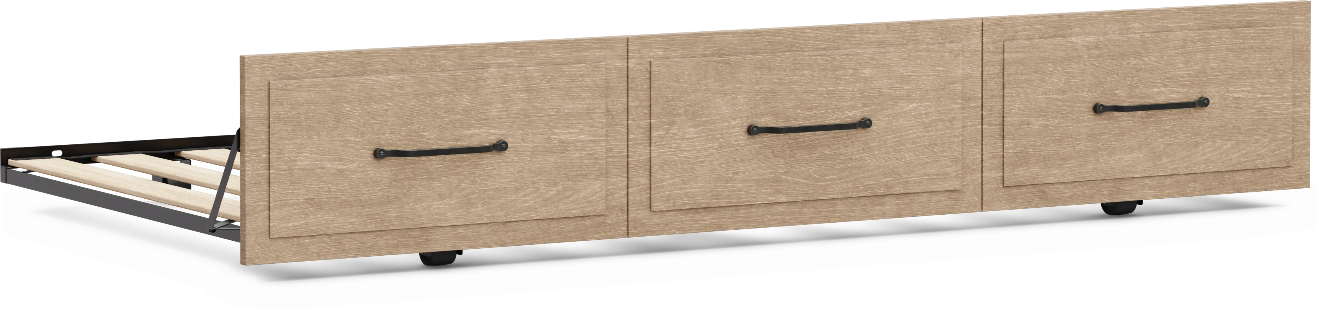 Kids Lindbrook Sand Twin Trundle - Thumbnail - Image 1