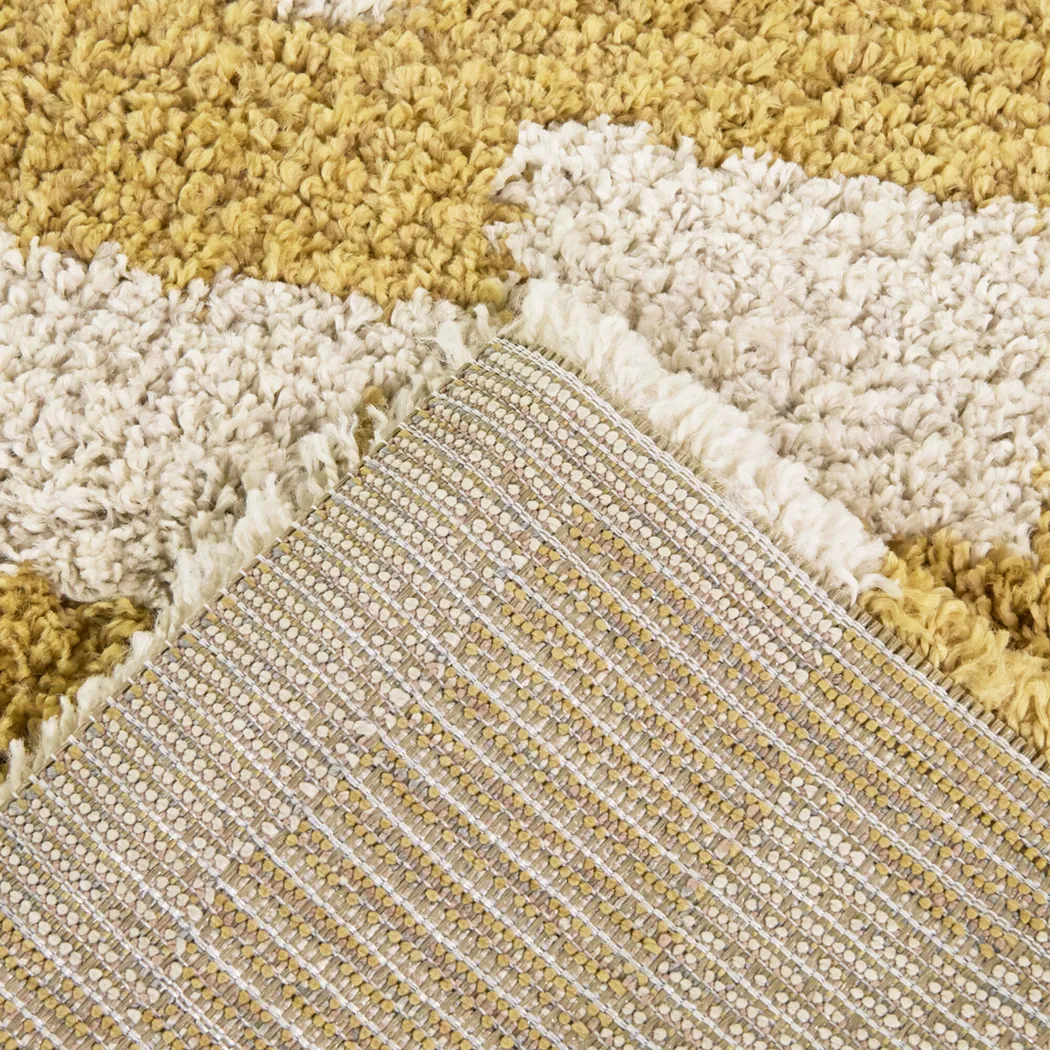 Kids Buzz Club Yellow 5'3 x 7' Rug - Thumbnail - Image 5