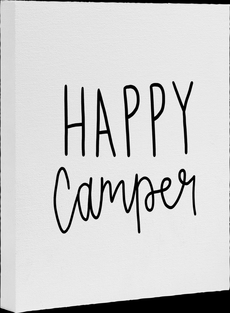 Kids Little Camper II White Artwork - Thumbnail - Image 1