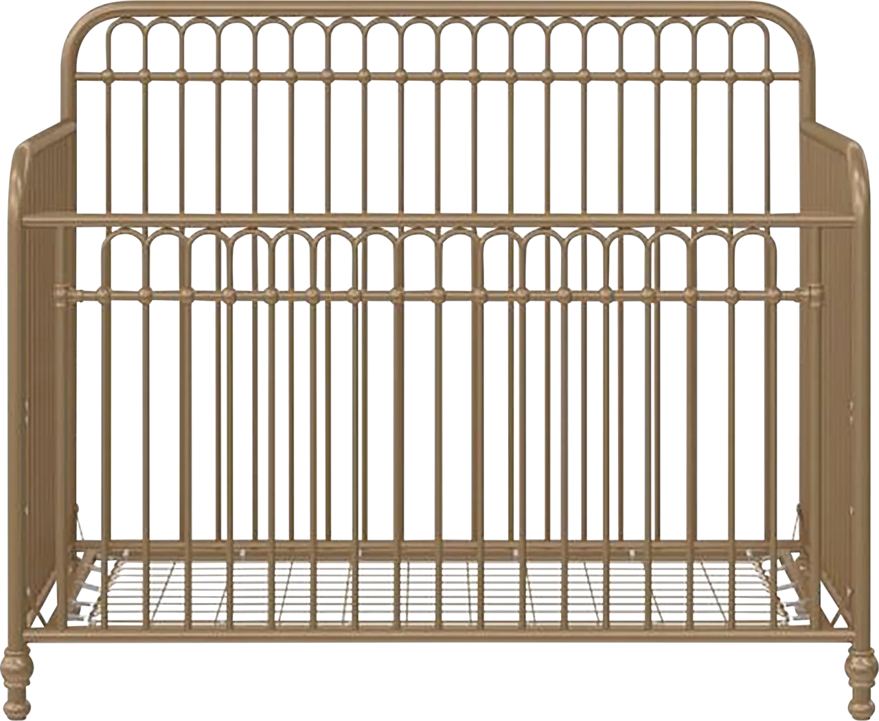 Kids Lolle Gold Convertible Crib - Thumbnail - Image 3