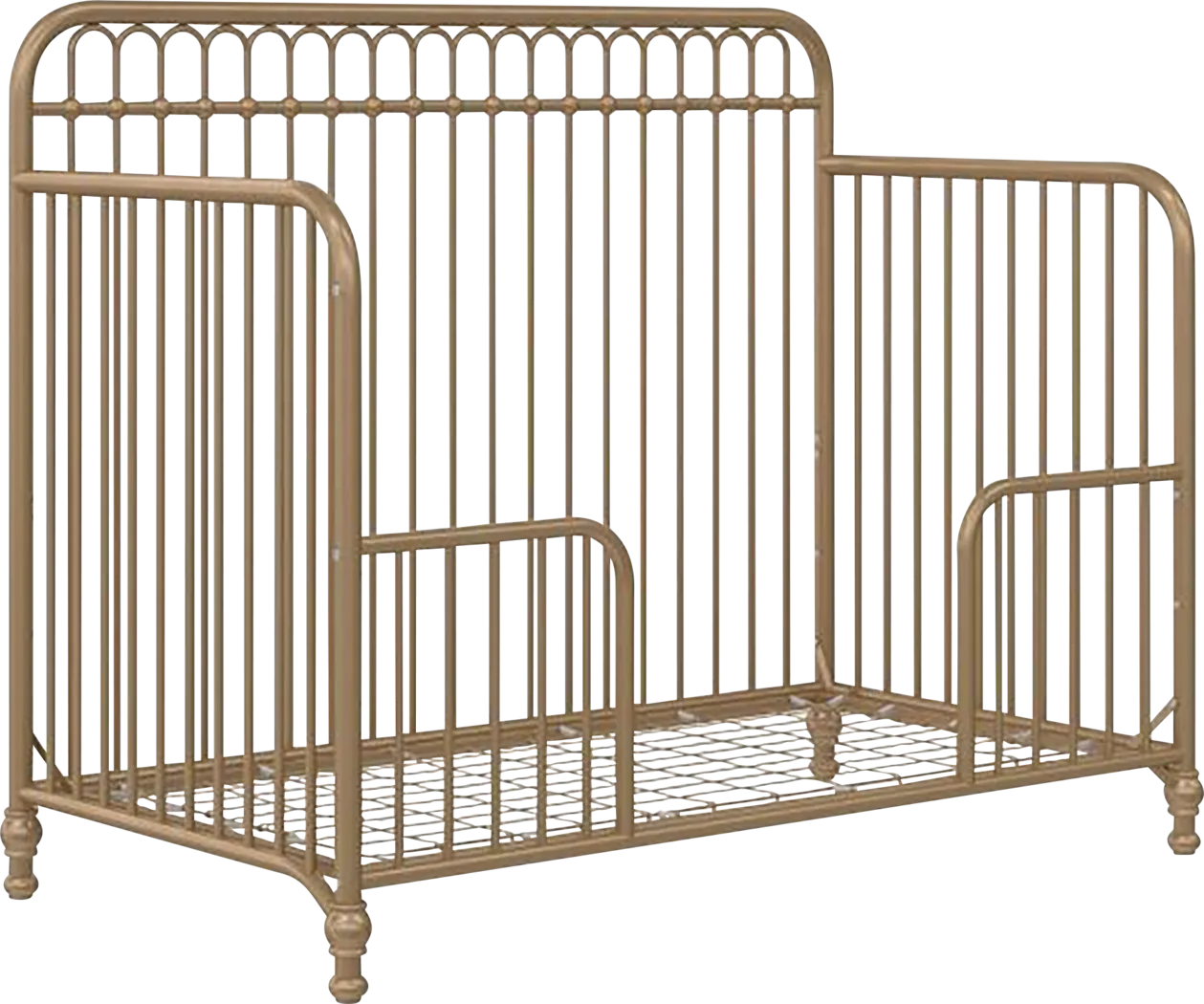 Kids Lolle Gold Convertible Crib - Thumbnail - Image 4
