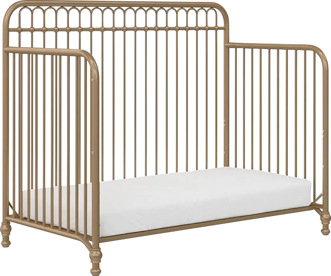 Kids Lolle Gold Convertible Crib - Thumbnail - Image 5