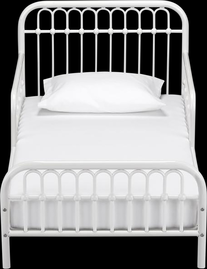 Kids Lolle White Toddler Bed - Thumbnail - Image 4
